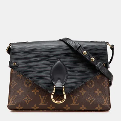 Pre-owned Louis Vuitton Brown Monogram Epi Saint Michel