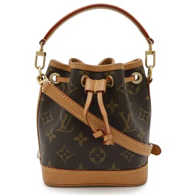 Pre-owned Louis Vuitton Brown Monogram Handbag Pochette Shoulder Bag ()