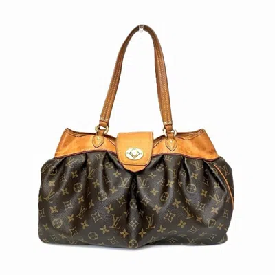 Pre-owned Louis Vuitton Brown Monogram Handbag Shoulder Bag ()
