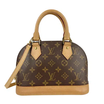 Pre-owned Louis Vuitton Brown Monogram Handbag Shoulder Bag ()
