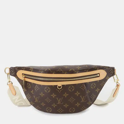 Pre-owned Louis Vuitton Brown Monogram High Rise Body Bag