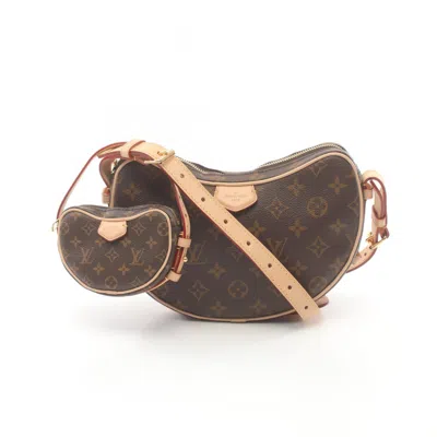 Pre-owned Louis Vuitton Brown Monogram Leather Shoulder Bag ()