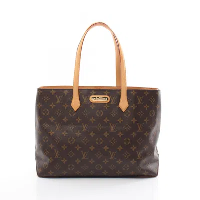 Pre-owned Louis Vuitton Brown Monogram Leather Tote Bag ()