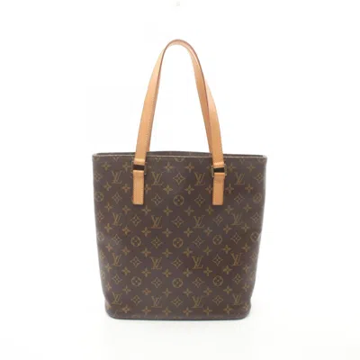 Pre-owned Louis Vuitton Brown Monogram Leather Tote Bag ()