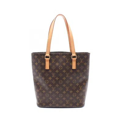 Pre-owned Louis Vuitton Brown Monogram Leather Tote Bag ()