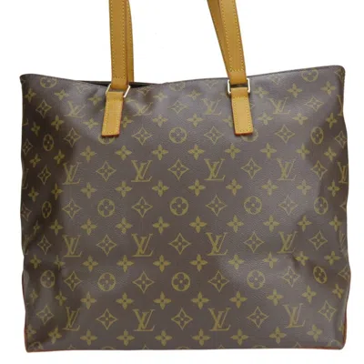 Pre-owned Louis Vuitton Brown Monogram Leather Tote Bag ()