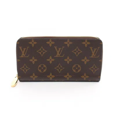 Pre-owned Louis Vuitton Brown Monogram Long Wallet (bi-fold) ()