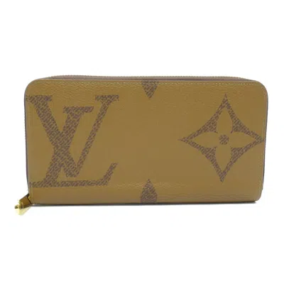 Pre-owned Louis Vuitton Brown Monogram Long Wallet (bi-fold) ()