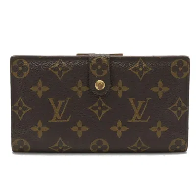 Pre-owned Louis Vuitton Brown Monogram Long Wallet (bi-fold) ()