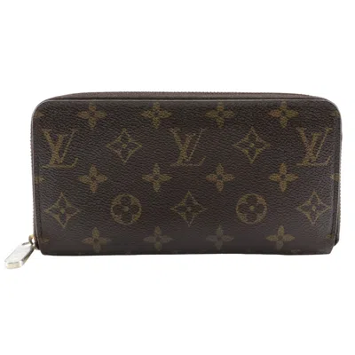 Pre-owned Louis Vuitton Brown Monogram Long Wallet (bi-fold) ()