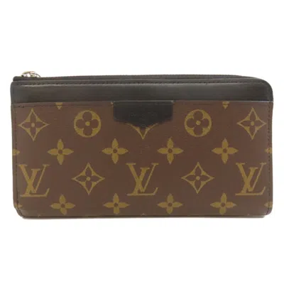 Pre-owned Louis Vuitton Brown Monogram Long Wallet (bi-fold) ()