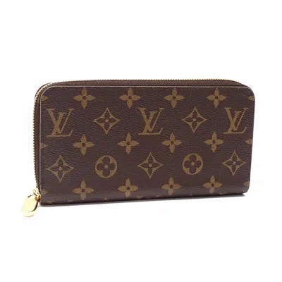 Pre-owned Louis Vuitton Brown Monogram Long Wallet (bi-fold) ()