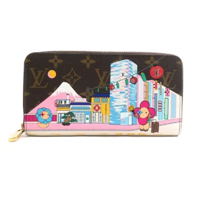 Pre-owned Louis Vuitton Brown Monogram Long Wallet (bi-fold) ()