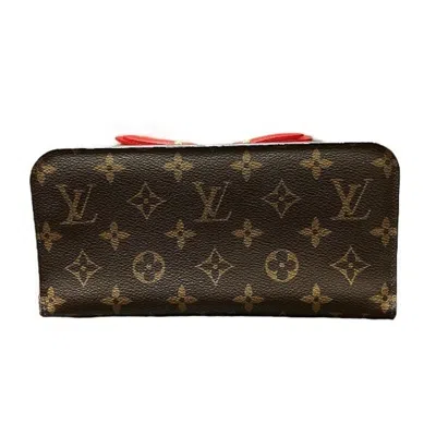 Pre-owned Louis Vuitton Brown Monogram Long Wallet (bi-fold) ()