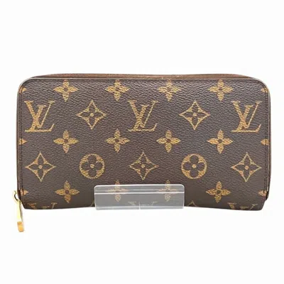 Pre-owned Louis Vuitton Brown Monogram Long Wallet (bi-fold) ()