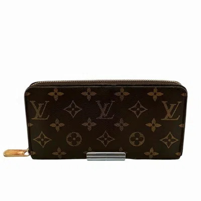 Pre-owned Louis Vuitton Brown Monogram Long Wallet (bi-fold) ()