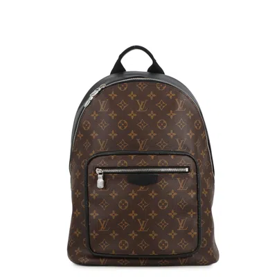 Pre-owned Louis Vuitton Brown Monogram Macassar Noir Monogram Backpack () In Brown, Monogram Macassar, Noir