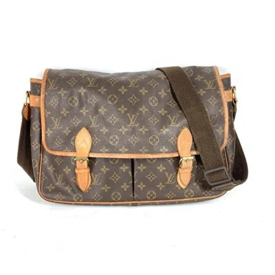 Pre-owned Louis Vuitton Brown Monogram Messenger Bag Shoulder Bag ()