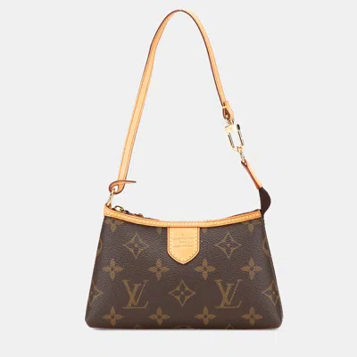 Pre-owned Louis Vuitton Brown Monogram Mini Delightful Pochette