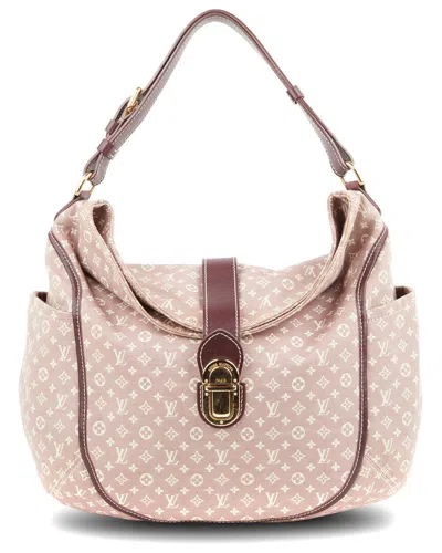 Pre-owned Louis Vuitton Brown Monogram Mini Lin Canvas Romance (authentic Pre-loved)