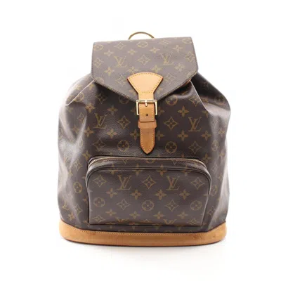 Pre-owned Louis Vuitton Brown Monogram Monogram Backpack ()