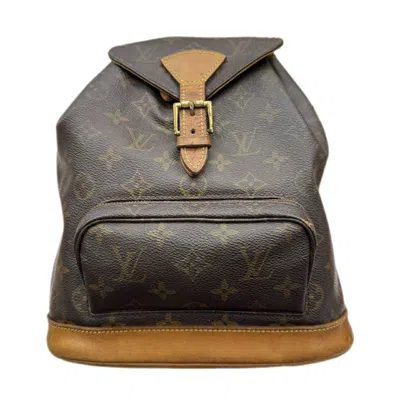 Pre-owned Louis Vuitton Brown Monogram Monogram Backpack ()