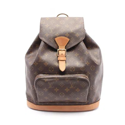 Pre-owned Louis Vuitton Brown Monogram Monogram Backpack ()