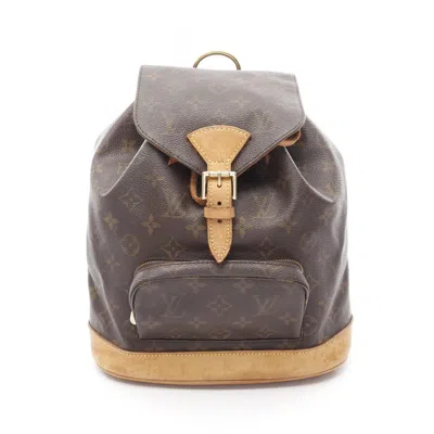 Pre-owned Louis Vuitton Brown Monogram Monogram Backpack ()