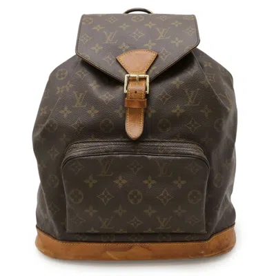 Pre-owned Louis Vuitton Brown Monogram Monogram Backpack ()