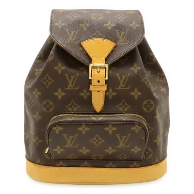 Pre-owned Louis Vuitton Brown Monogram Monogram Backpack ()