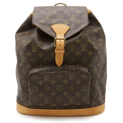 Pre-owned Louis Vuitton Brown Monogram Monogram Backpack ()