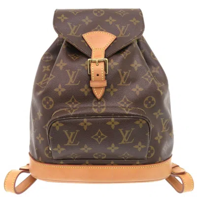 Pre-owned Louis Vuitton Brown Monogram Monogram Backpack ()