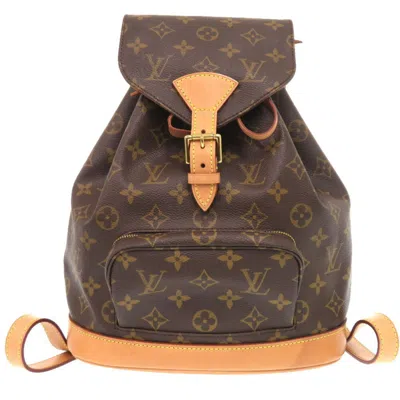 Pre-owned Louis Vuitton Brown Monogram Monogram Backpack ()