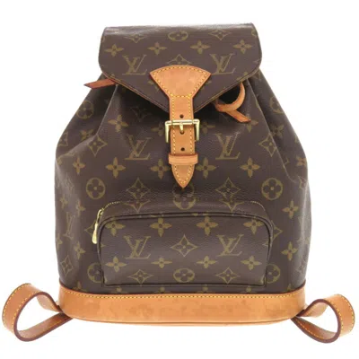 Pre-owned Louis Vuitton Brown Monogram Monogram Backpack ()
