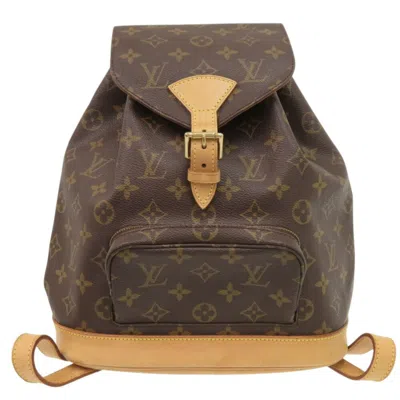 Pre-owned Louis Vuitton Brown Monogram Monogram Backpack ()