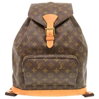 Pre-owned Louis Vuitton Brown Monogram Monogram Backpack ()