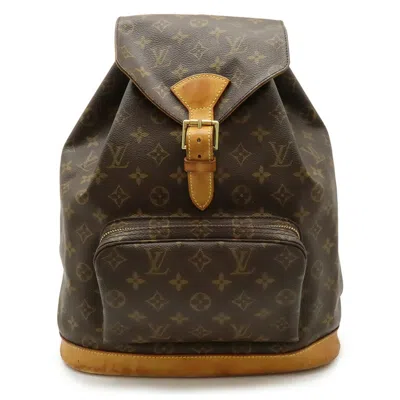 Pre-owned Louis Vuitton Brown Monogram Monogram Backpack ()