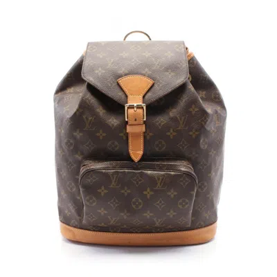Pre-owned Louis Vuitton Brown Monogram Monogram Backpack ()