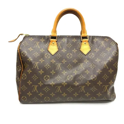 Pre-owned Louis Vuitton Brown Monogram Monogram Boston Bag Handbag ()