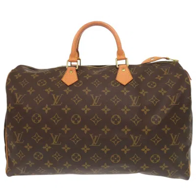 Pre-owned Louis Vuitton Brown Monogram Monogram Boston Bag Handbag ()