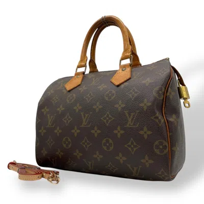 Pre-owned Louis Vuitton Brown Monogram Monogram Boston Bag Handbag ()