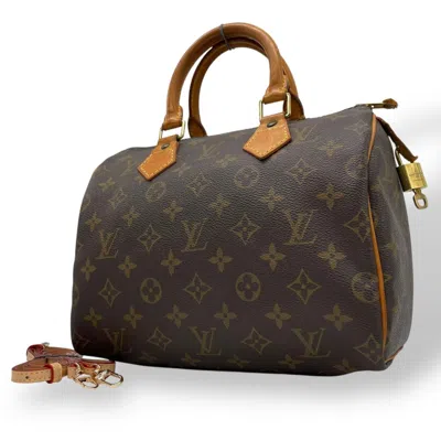 Pre-owned Louis Vuitton Brown Monogram Monogram Boston Bag Handbag ()