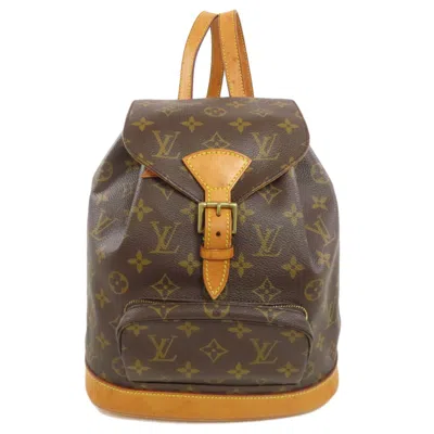 Pre-owned Louis Vuitton Brown Monogram Monogram Canvas Backpack ()