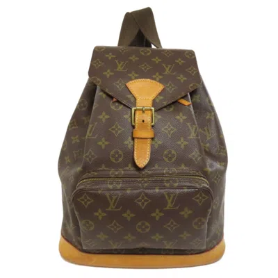Pre-owned Louis Vuitton Brown Monogram Monogram Canvas Backpack ()