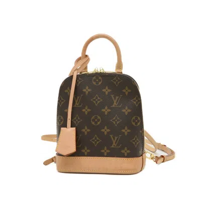 Pre-owned Louis Vuitton Brown Monogram Monogram Canvas Handbag Tote Bag ()