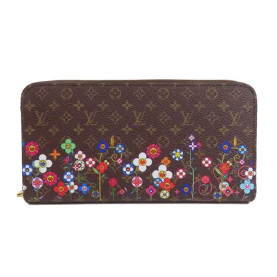 Pre-owned Louis Vuitton Brown Monogram Monogram Canvas Long Wallet (bi-fold) ()