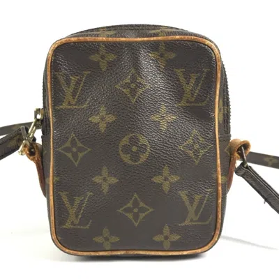 Pre-owned Louis Vuitton Brown Monogram Monogram Canvas Pochette Shoulder Bag ()