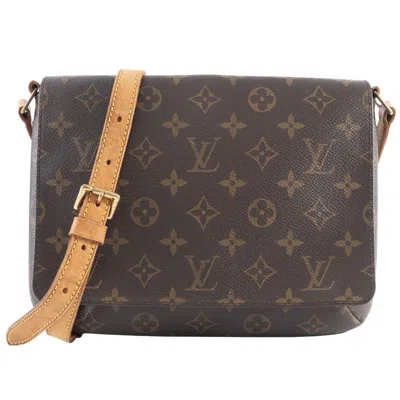 Pre-owned Louis Vuitton Brown Monogram Monogram Canvas Shoulder Bag ()