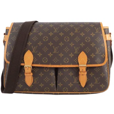Pre-owned Louis Vuitton Brown Monogram Monogram Canvas Shoulder Bag ()