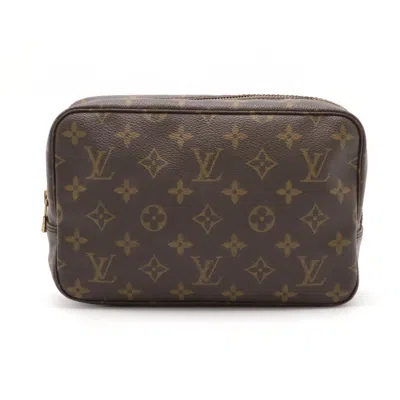 Pre-owned Louis Vuitton Brown Monogram Monogram Clutch Bag Pouch ()